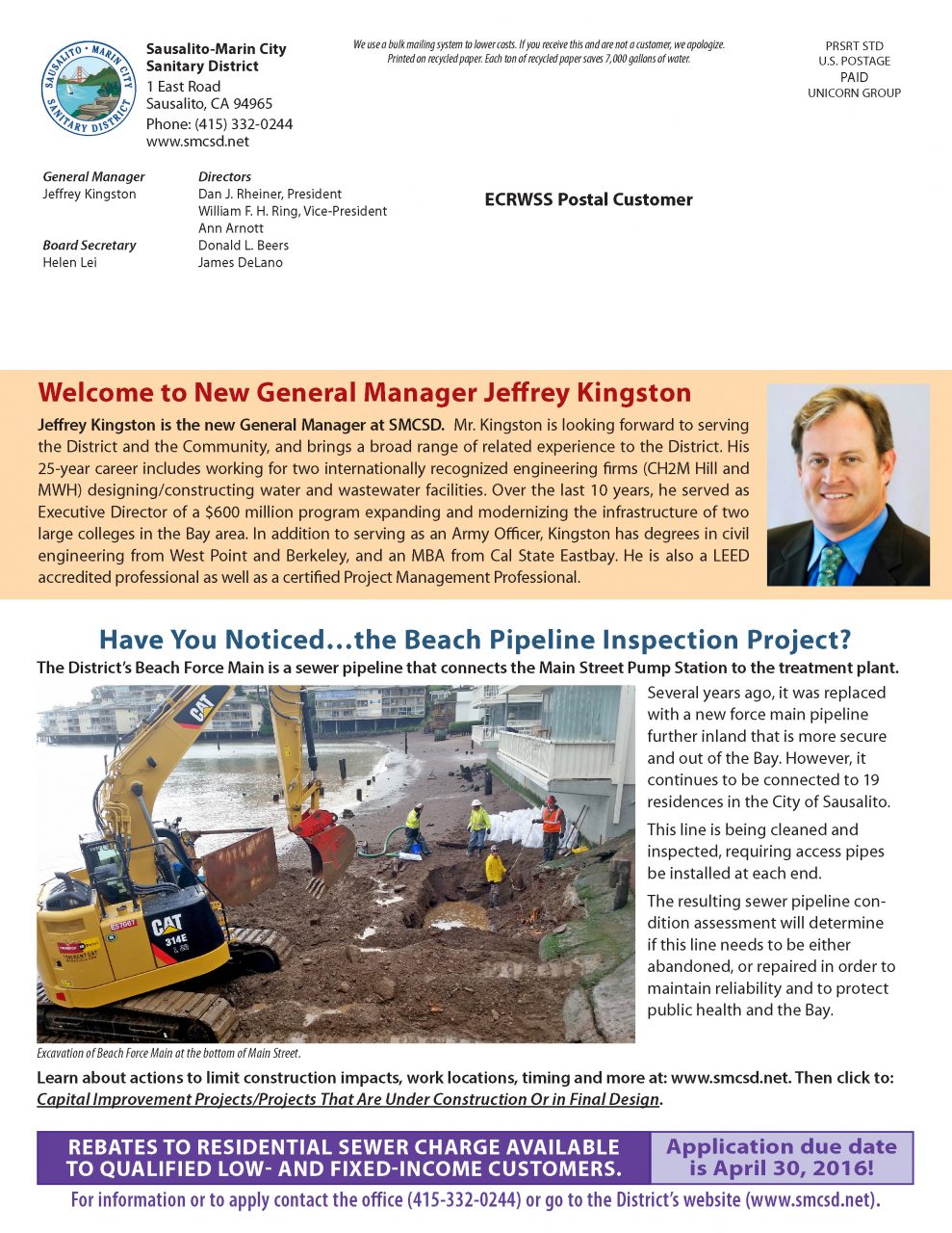 Winter 2016 Newsletter - Page 2